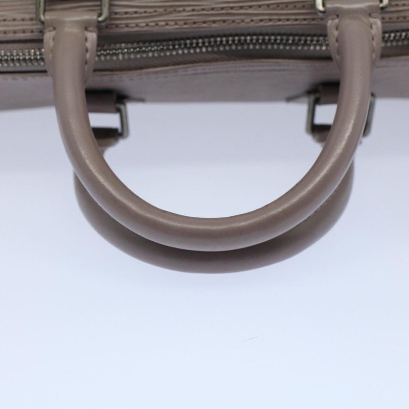 Louis Vuitton Epi Speedy 25 Hand Bag Gray Lilac M4301B  59510 - Image 7