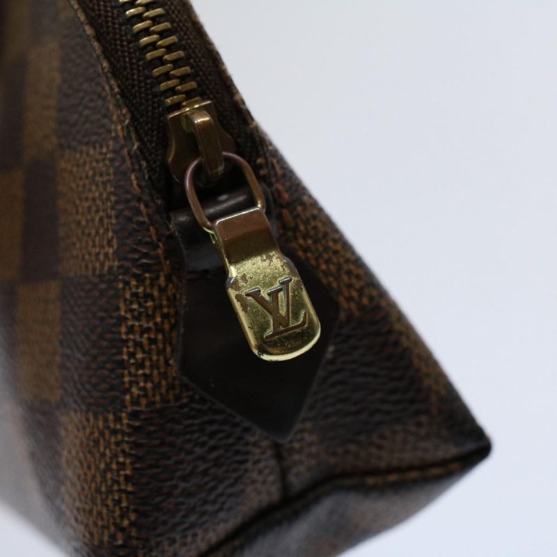 Louis Vuitton Damier Ebene Pochette Cosmetic PM Pouch N47516  59535 - Image 8