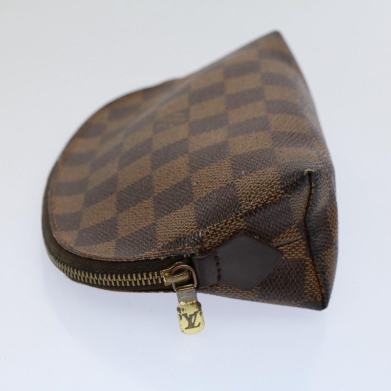 Louis Vuitton Damier Ebene Pochette Cosmetic PM Pouch N47516  59535 - Image 3