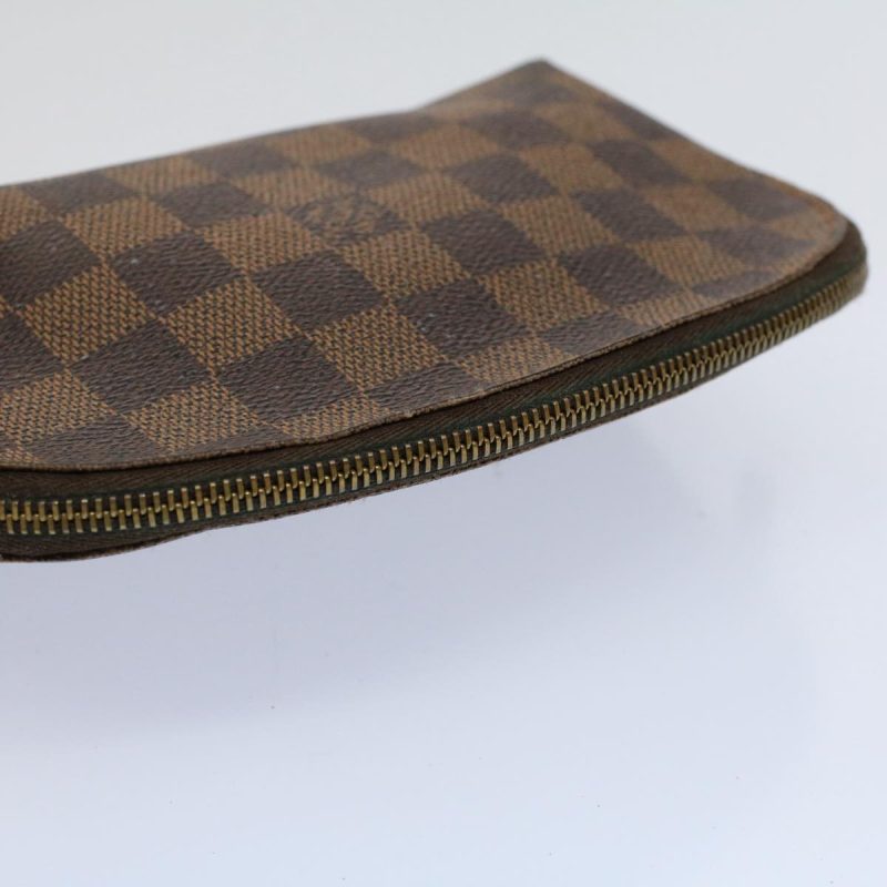 Louis Vuitton Damier Ebene Pochette Cosmetic PM Pouch N47516  59535 - Image 5