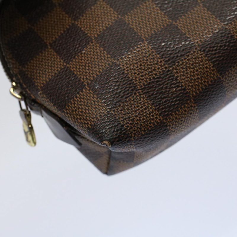 Louis Vuitton Damier Ebene Pochette Cosmetic PM Pouch N47516  59535 - Image 7
