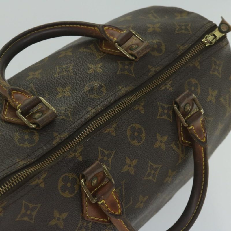 Louis Vuitton Monogram Speedy 30 Hand Bag M41526  59538 - Image 6