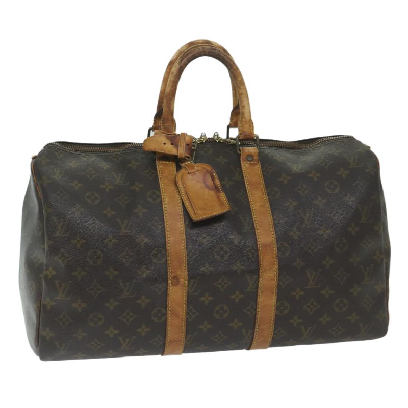 Louis Vuitton Monogram Keepall 45 Boston Bag M41428  59539
