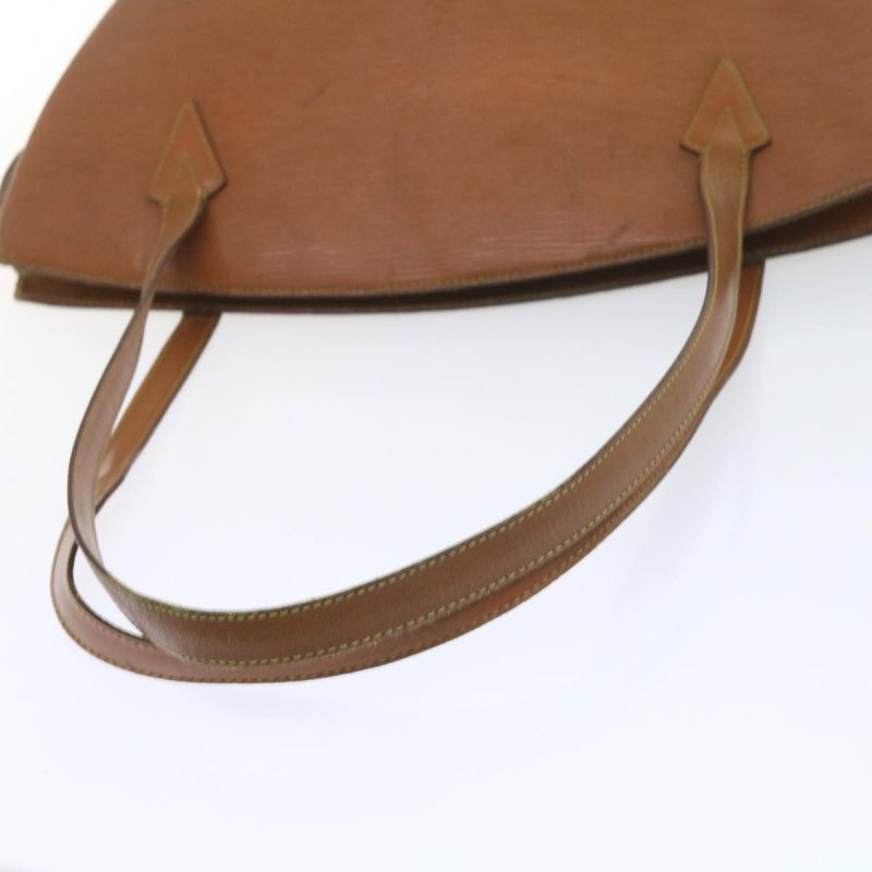 Louis Vuitton Epi Saint Jacques Shopping Shoulder Bag Brown M52263 Auth 59634 - Image 9