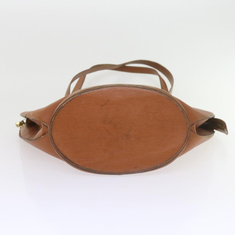 Louis Vuitton Epi Saint Jacques Shopping Shoulder Bag Brown M52263 Auth 59634 - Image 6