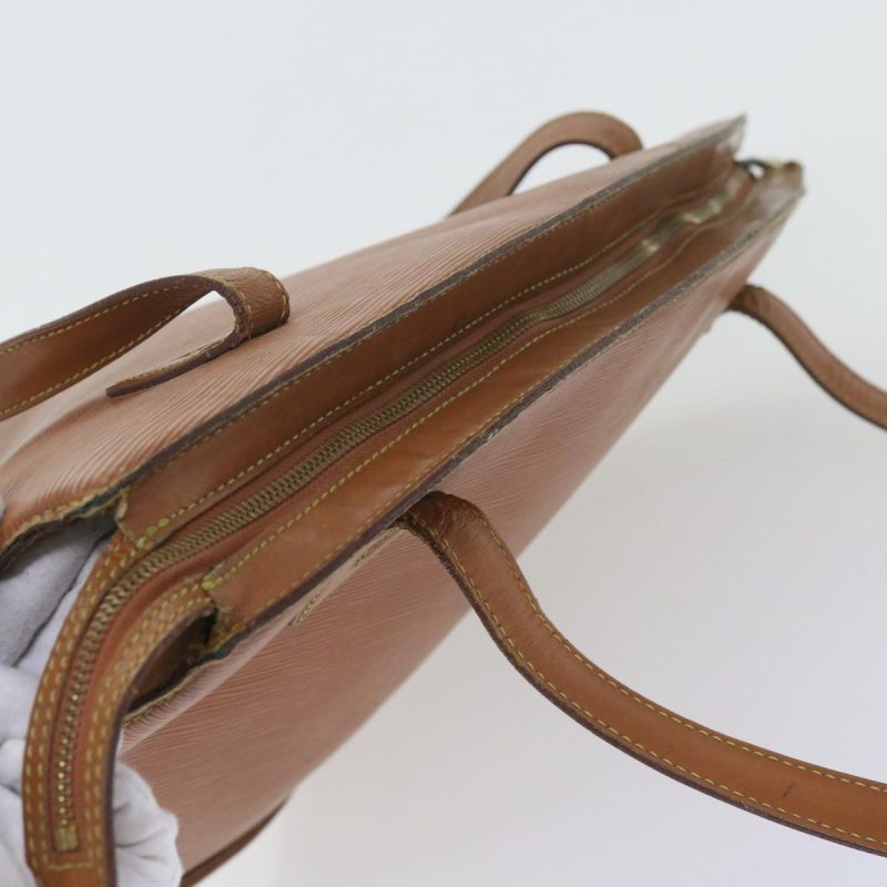 Louis Vuitton Epi Saint Jacques Shopping Shoulder Bag Brown M52263 Auth 59634 - Image 7