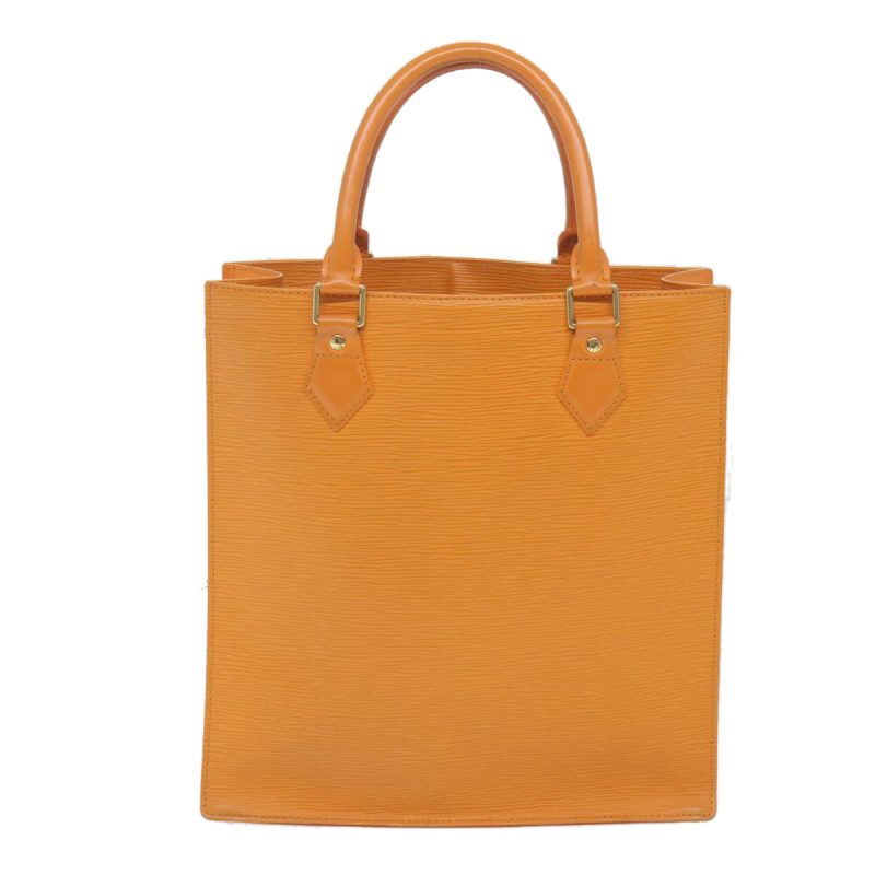 Louis Vuitton Epi Sac Plat PM Hand Bag Orange Mandarin M5274H  59637 - Image 2