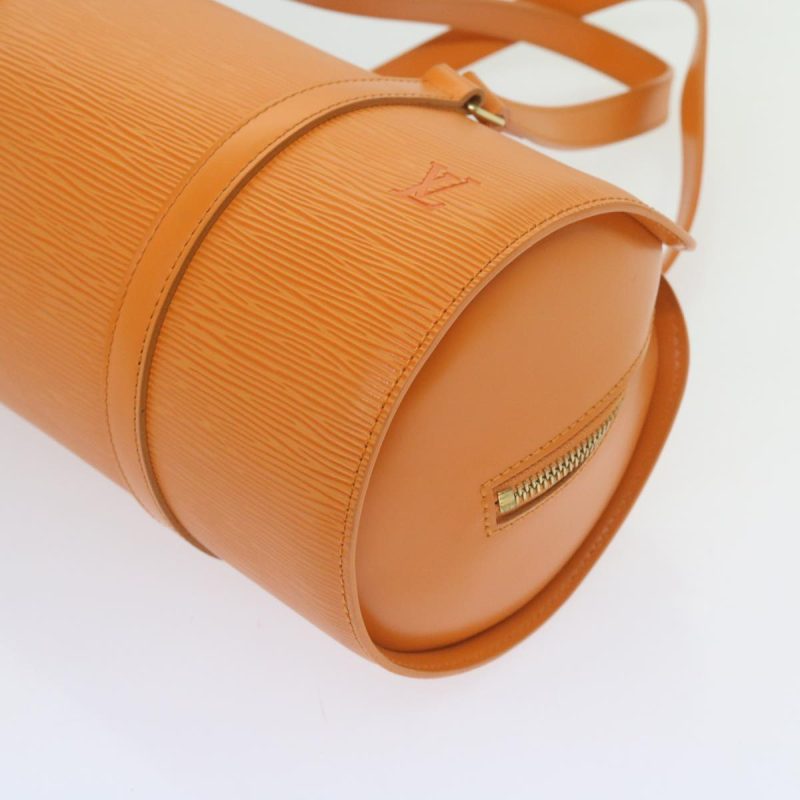 Louis Vuitton Epi Soufflot Hand Bag Orange Mandarin M5222H  59682A - Image 10