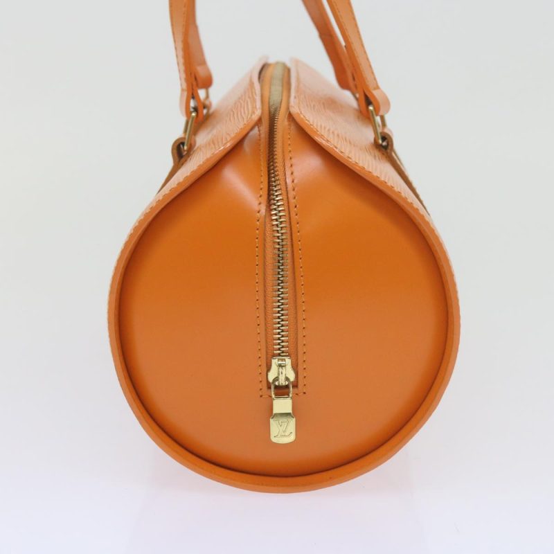 Louis Vuitton Epi Soufflot Hand Bag Orange Mandarin M5222H  59682A - Image 5
