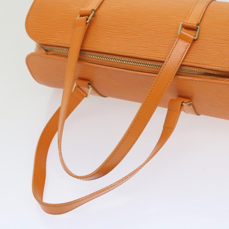 Louis Vuitton Epi Soufflot Hand Bag Orange Mandarin M5222H  59682A - Image 7
