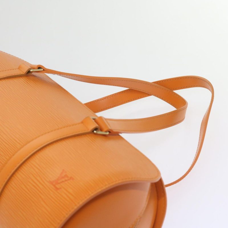 Louis Vuitton Epi Soufflot Hand Bag Orange Mandarin M5222H  59682A - Image 8