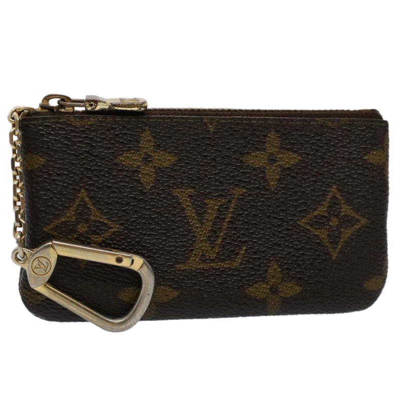 Louis Vuitton Monogram Pochette Cles Coin Purse M62650  59772