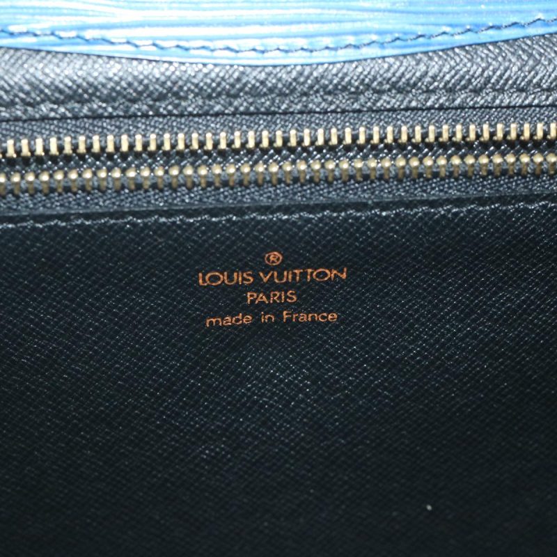 Louis Vuitton Epi Montaigne 27 Clutch Bag Blue M52655  59776 - Image 9