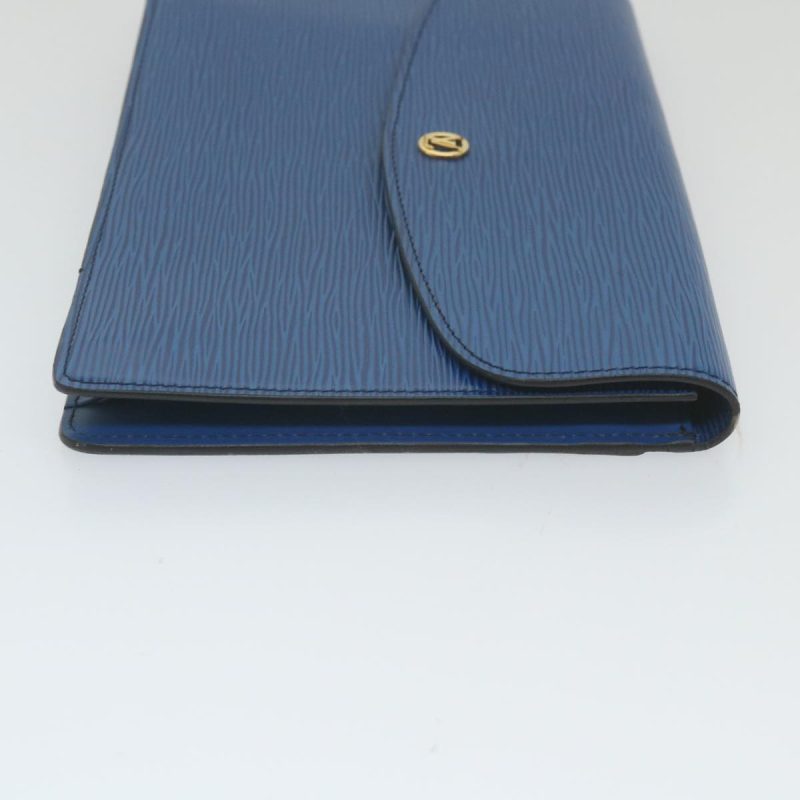 Louis Vuitton Epi Montaigne 27 Clutch Bag Blue M52655  59776 - Image 3