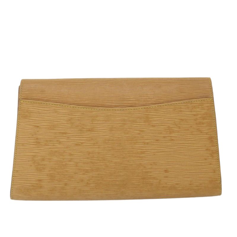 Louis Vuitton Epi Art Deco Clutch Bag Beige M52639  59777 - Image 2