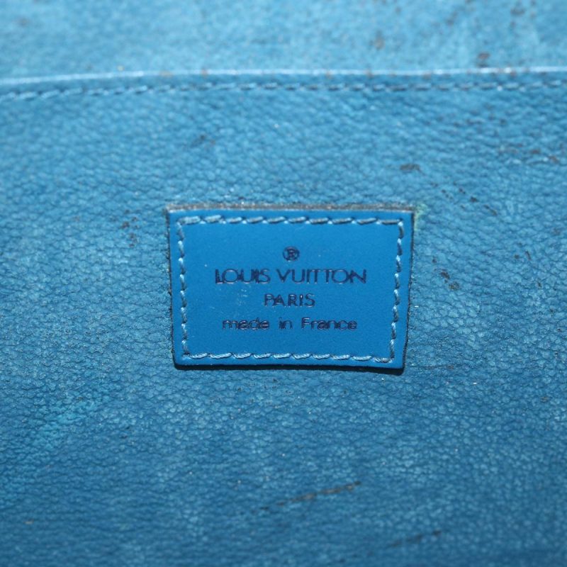 Louis Vuitton Epi Dauphine GM Pouch Blue M48435  59779 - Image 9
