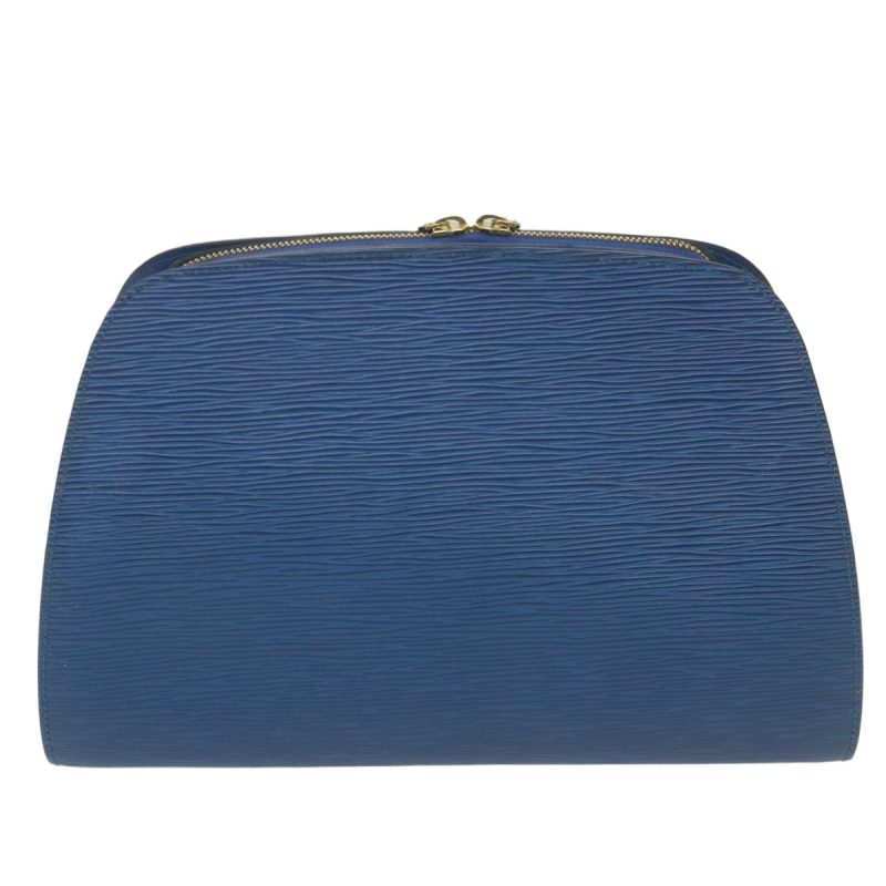 Louis Vuitton Epi Dauphine GM Pouch Blue M48435  59779 - Image 2