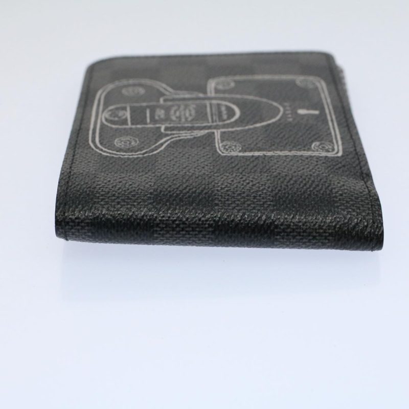 Louis Vuitton Damier Grafitte Portefeuille Multipull Wallet N63183  59787 - Image 3