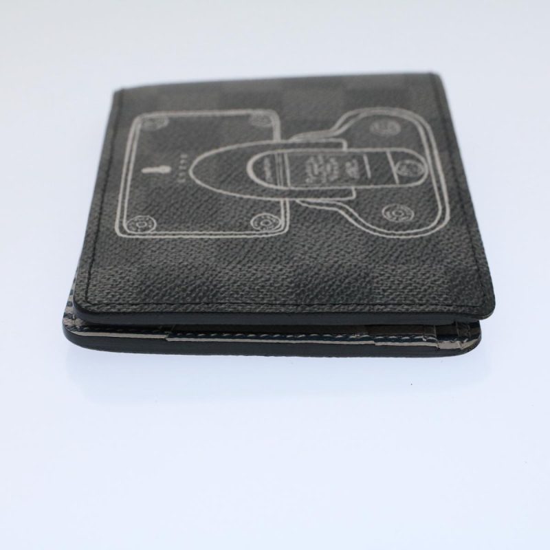 Louis Vuitton Damier Grafitte Portefeuille Multipull Wallet N63183  59787 - Image 4