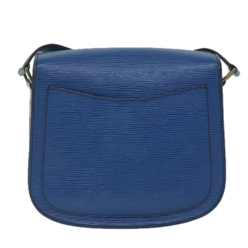 Louis Vuitton Epi Saint Cloud GM Shoulder Bag Blue M52195  59795 - Image 2