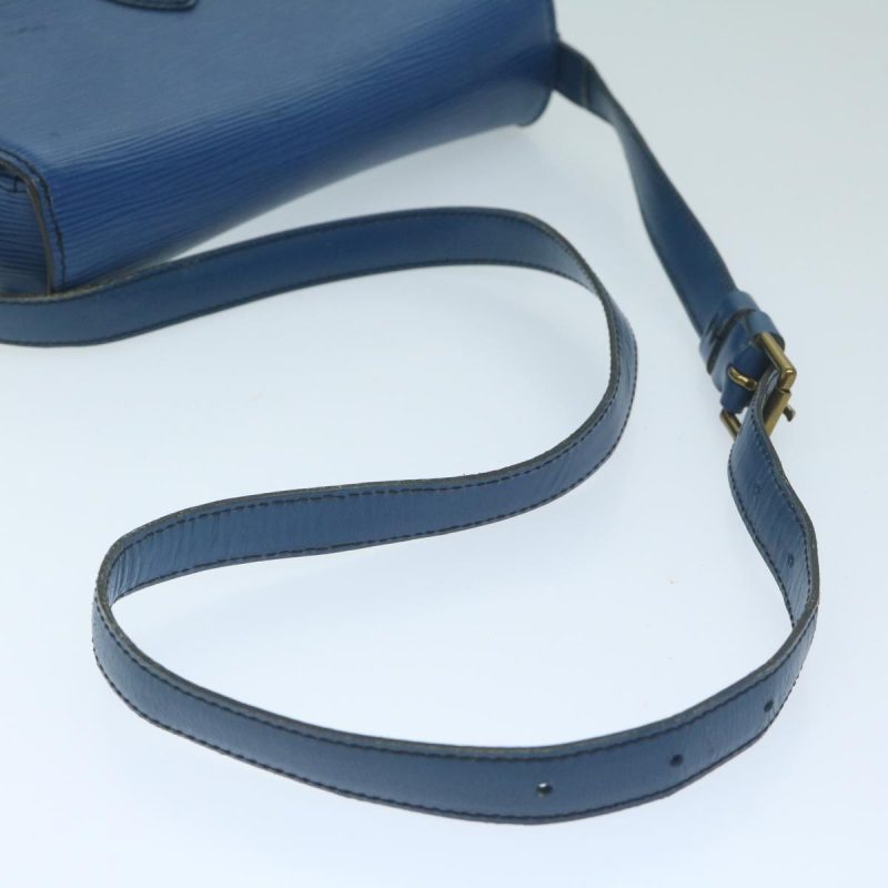 Louis Vuitton Epi Saint Cloud GM Shoulder Bag Blue M52195  59795 - Image 7