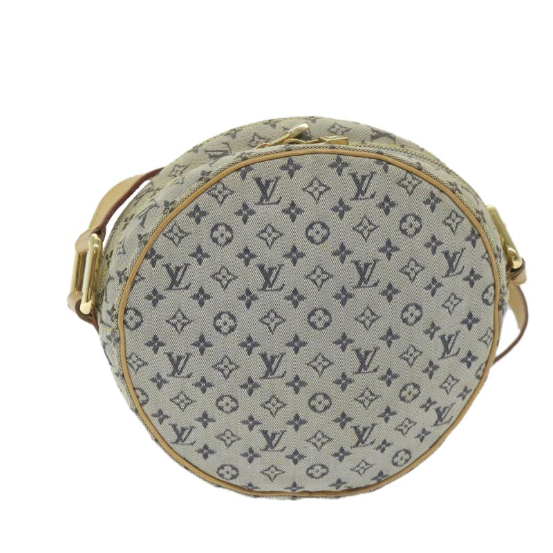 Louis Vuitton Monogram Mini Jeanne GM Shoulder Bag Blue M92000  59805 - Image 2