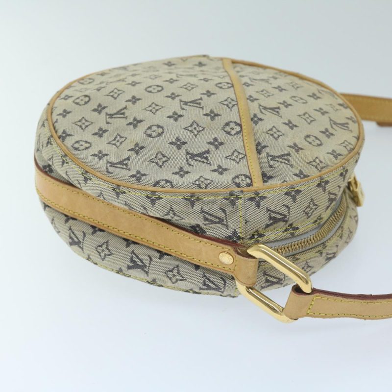 Louis Vuitton Monogram Mini Jeanne GM Shoulder Bag Blue M92000  59805 - Image 3