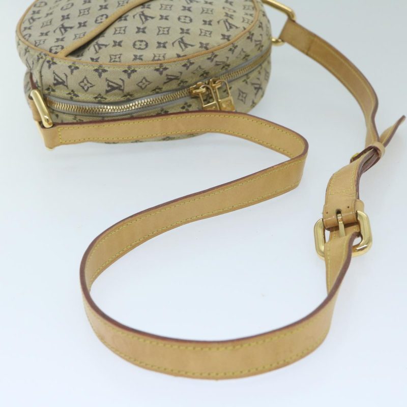 Louis Vuitton Monogram Mini Jeanne GM Shoulder Bag Blue M92000  59805 - Image 7