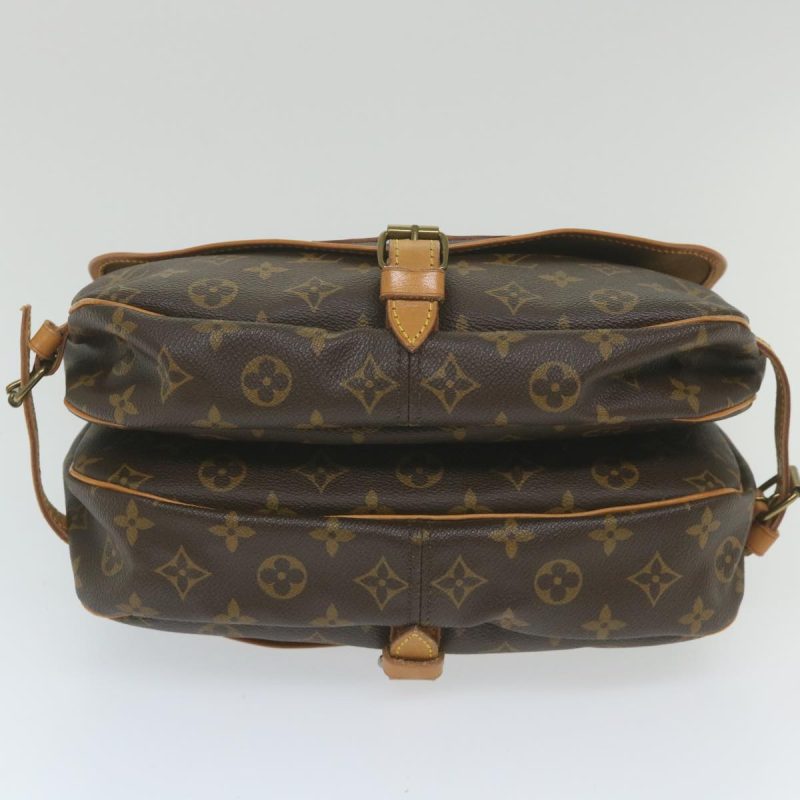 Louis Vuitton Monogram Saumur 30 Shoulder Bag M42256  59815 - Image 5