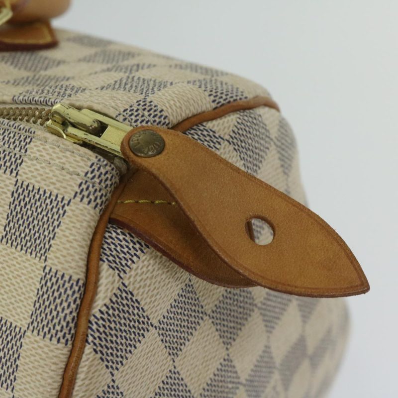 Louis Vuitton Damier Azur Speedy 30 Hand Bag N41533  59890 - Image 9