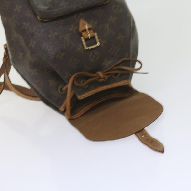 Louis Vuitton Monogram Montsouris MM Backpack M51136  59892 - Image 10