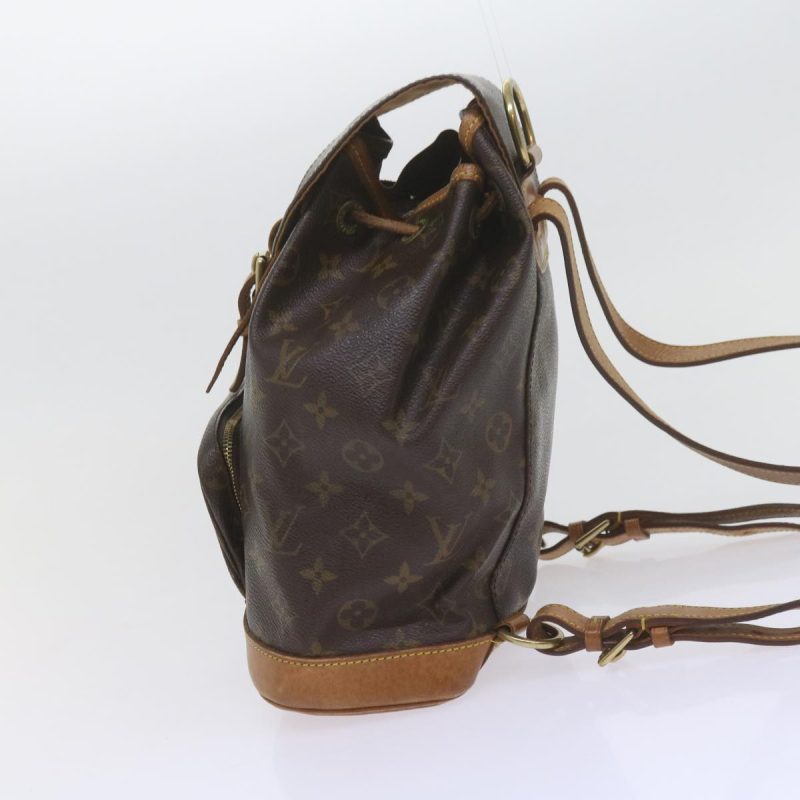 Louis Vuitton Monogram Montsouris MM Backpack M51136  59892 - Image 3