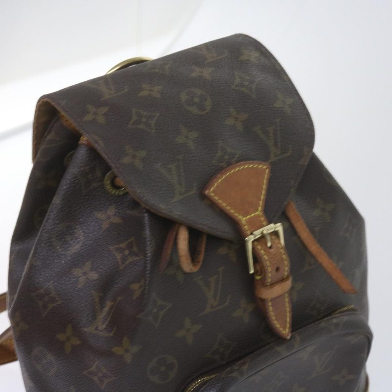 Louis Vuitton Monogram Montsouris MM Backpack M51136  59892 - Image 6