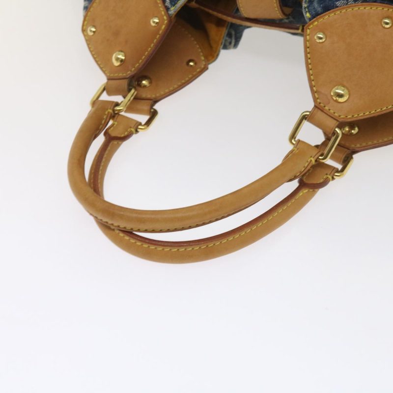 Louis Vuitton Monogram Denim XL Shoulder Bag Blue M95515  59905A - Image 8