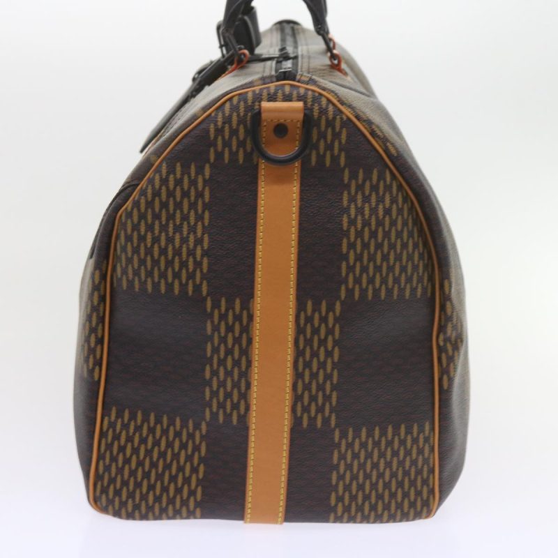 Louis Vuitton Damier Ebene Giant Keepall Bandouliere 50 Bag N40360 Auth 59906S - Image 3
