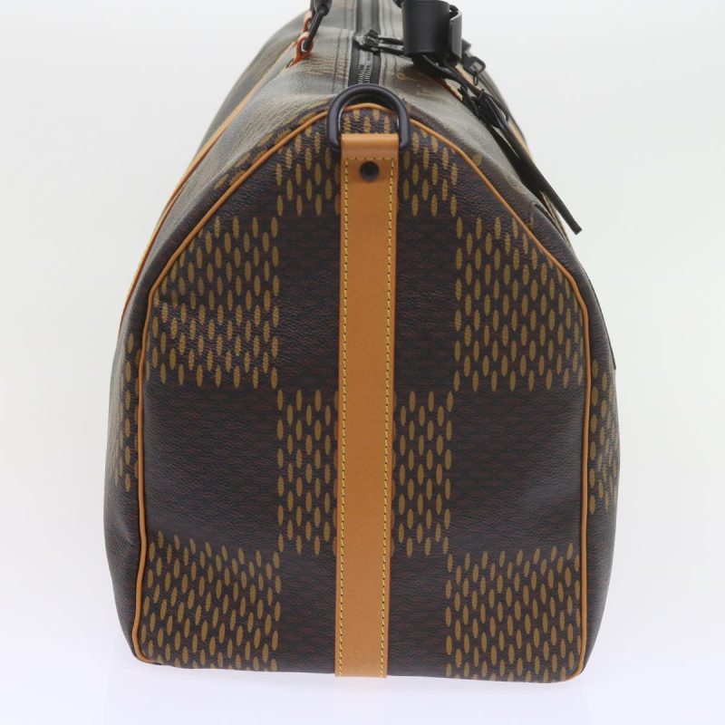 Louis Vuitton Damier Ebene Giant Keepall Bandouliere 50 Bag N40360 Auth 59906S - Image 4