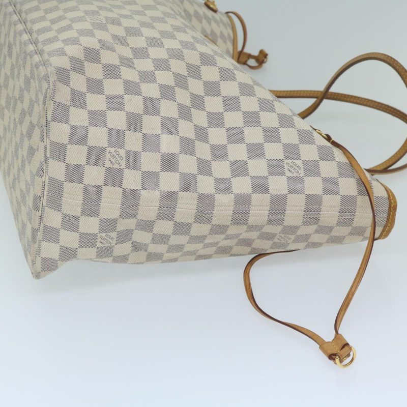 Louis Vuitton Damier Azur Neverfull GM Tote Bag N41360  59925 - Image 3