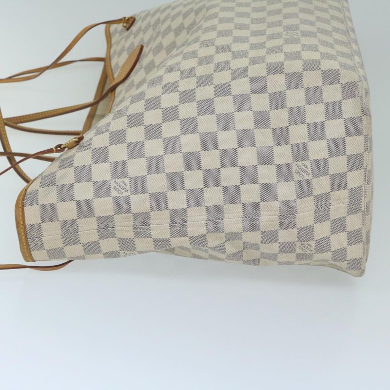 Louis Vuitton Damier Azur Neverfull GM Tote Bag N41360  59925 - Image 4