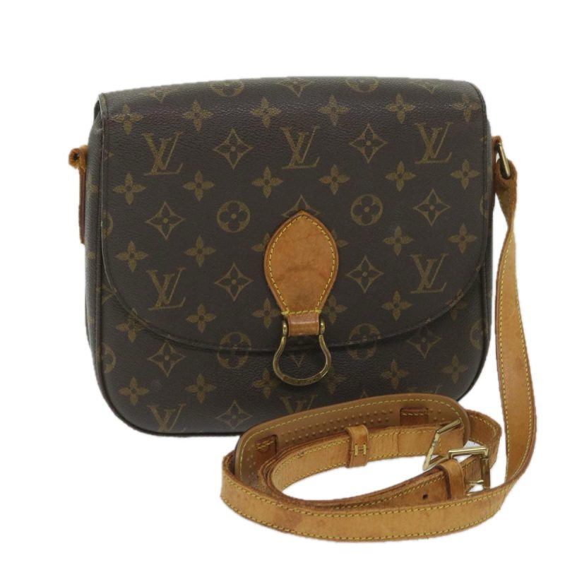 Louis Vuitton Monogram Saint Cloud GM Shoulder Bag M51242  59930