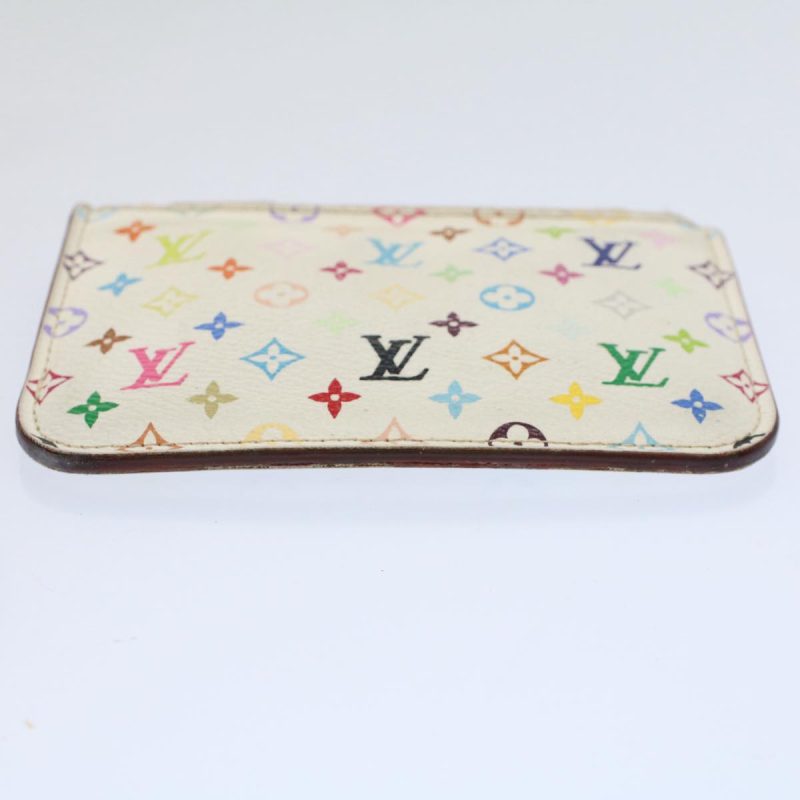 Louis Vuitton Multicolor Pochette Cles NM Coin Purse White M93734  59937 - Image 6