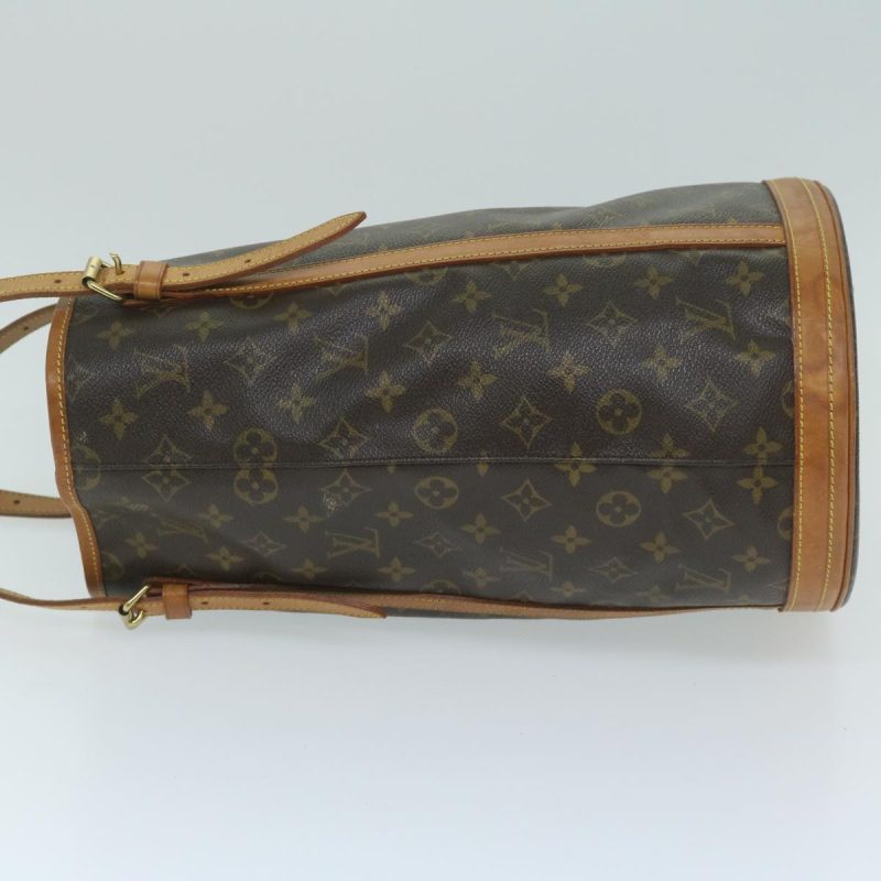 Louis Vuitton Monogram Bucket GM Shoulder Bag M42236  59954 - Image 4