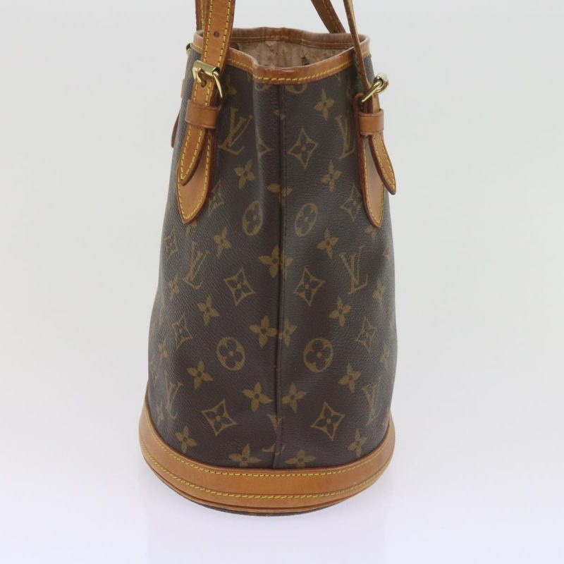 Louis Vuitton Monogram Bucket PM Shoulder Bag M42238  60006 - Image 4