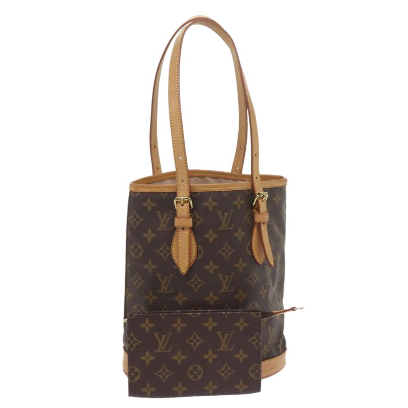 Louis Vuitton Monogram Bucket PM Shoulder Bag M42238  60017A