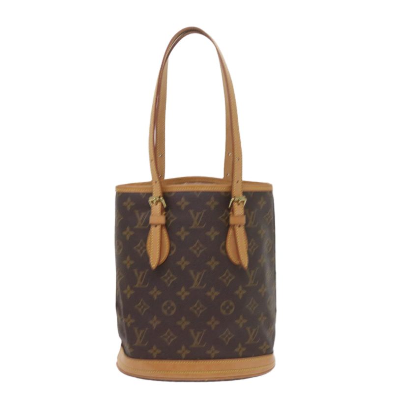 Louis Vuitton Monogram Bucket PM Shoulder Bag M42238  60017A - Image 2