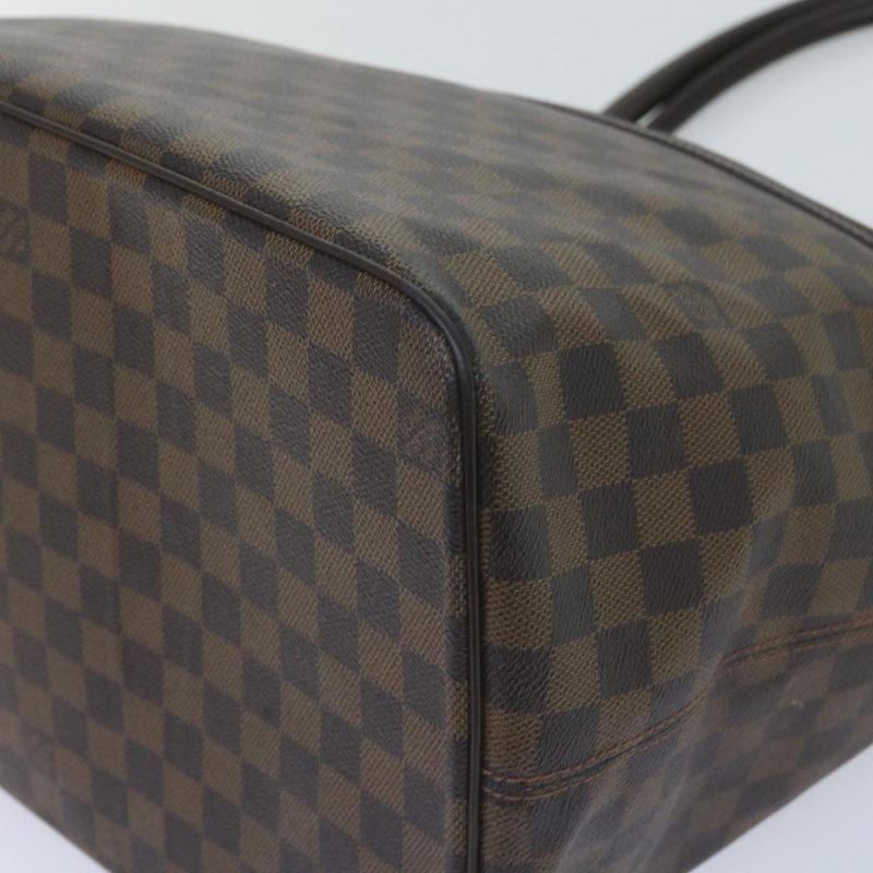 Louis Vuitton Damier Ebene Saleya GM Tote Bag N51181  60026A - Image 8