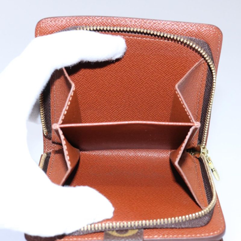 Louis Vuitton Monogram Compact Zip Wallet M61667  60039A - Image 7