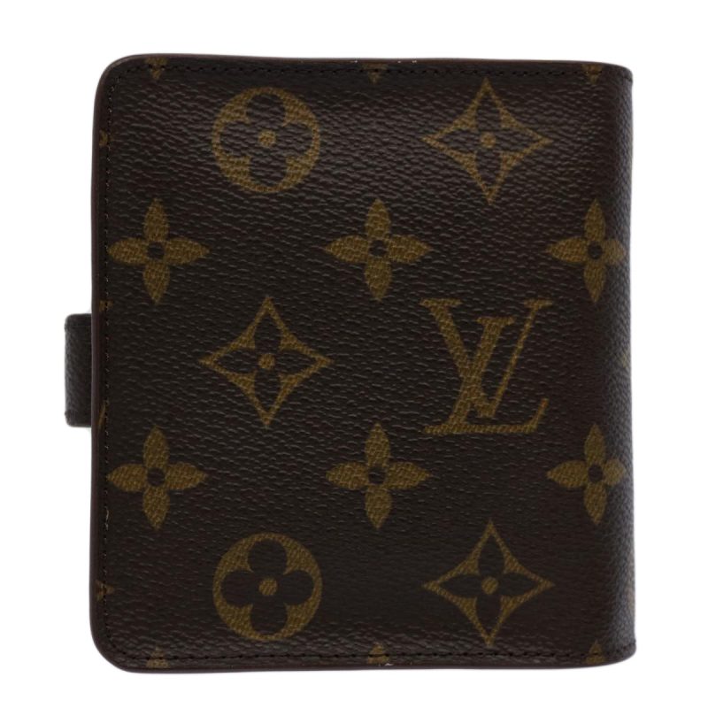 Louis Vuitton Monogram Compact Zip Wallet M61667  60039A - Image 2