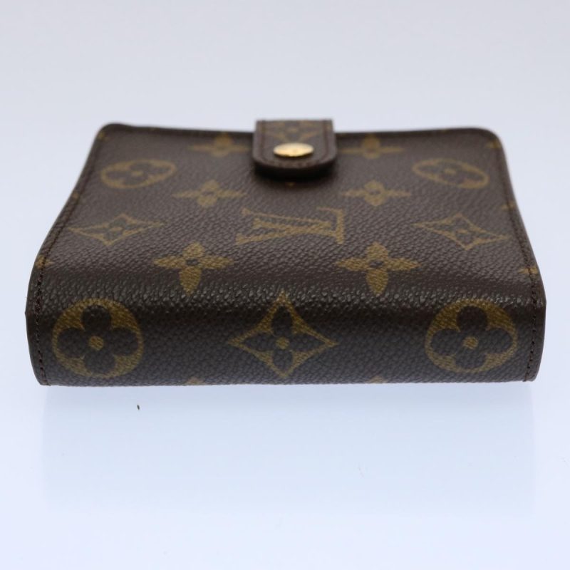 Louis Vuitton Monogram Compact Zip Wallet M61667  60039A - Image 3