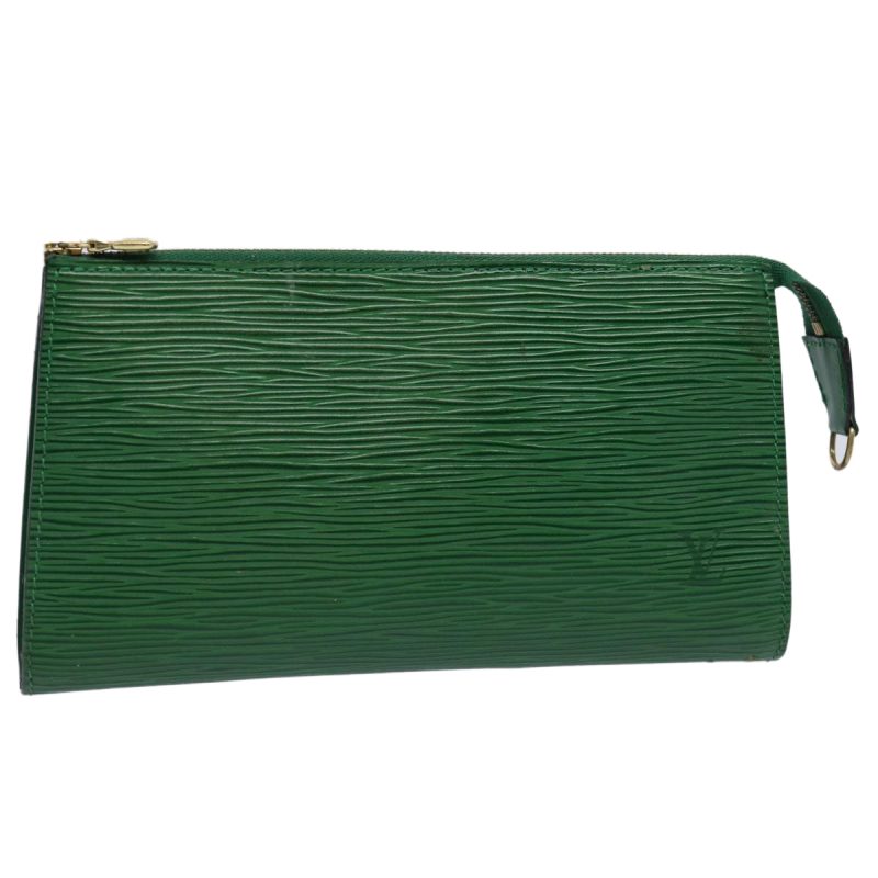 Louis Vuitton Epi Pochette Accessoires Pouch Green M52984  60040