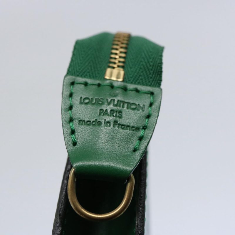 Louis Vuitton Epi Pochette Accessoires Pouch Green M52984  60040 - Image 8